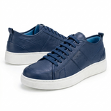Sneakers Leather Bleu