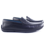 Mocassin en cuir