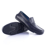 Mocassin en cuir