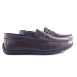 Mocassin en cuir