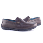Mocassin en cuir