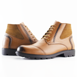 BOTTINE EN CUIR POUR HOMME