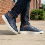 Sneakers Leather Bleu