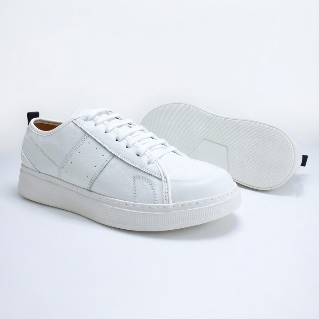 Sneakers Leather Blanc