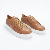 Sneakers Leather Tabac