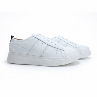 Sneakers Leather Blanc