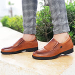 Chaussure confortable en cuir