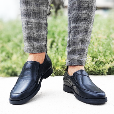 Chaussures Conforts en cuir Noir