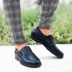Chaussure confortable en cuir