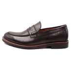 Chaussure en Cuir Marron
