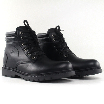 Bottes à lacets Noir-Oïl pour hommes