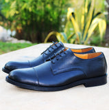 Chaussure oxford en cuir